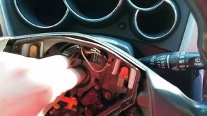 Замена подрулевого шлейфа Понтиак Вайб Replacing the steering column cable pontiac vibe
