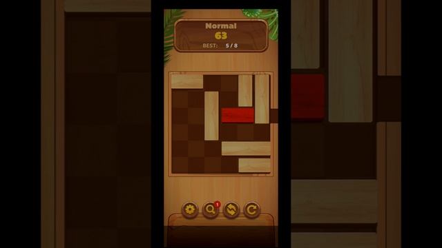 Unblock : Sliding Block Puzzle Normal Level 63 смотреть онлайн