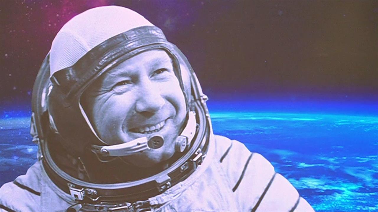 Видео первый человек в космосе. Aleksey ARXIPOVICH Leonov.