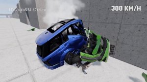 Land Rover Vogue vs Volkswagen Golf GTI | BeamNG.Drive Crash Test