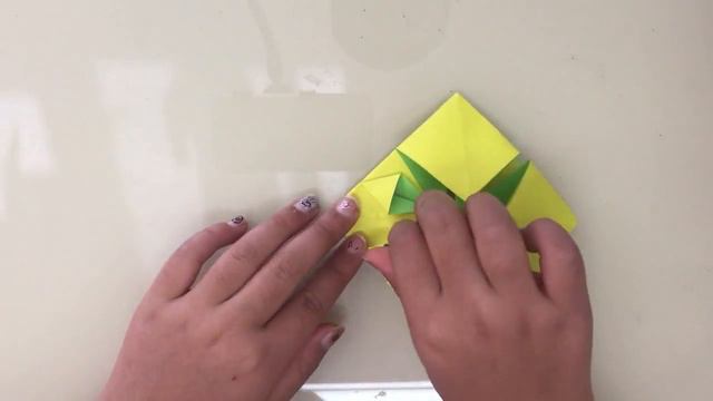 easy origami Dahlia flower. Origami Flower Instructions / Dahlia. 종이접기 꽃접기 달리아 접기 смотреть онлайн