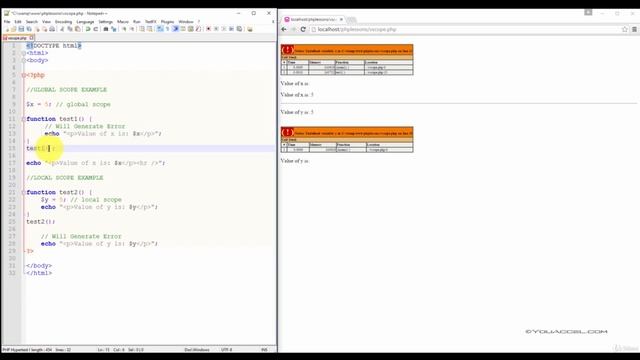 Learn PHP - For Beginners Lecture  2