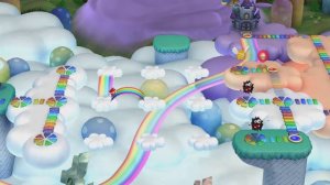 New Super Mario Bros U {Wii U} прохождение часть 14 — Одуванчиковые Облака #2 на 100%