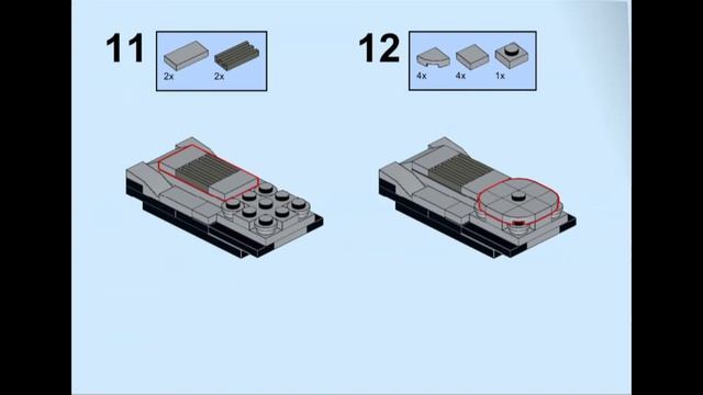 Мини танки Pz. Kpfw. VII и VK 72.01 (K) из Лего