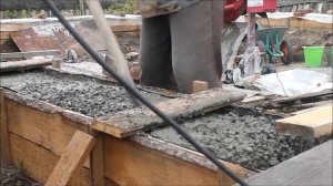 Финал//Ленточный фундамент//Всё сделала сама, своими руками