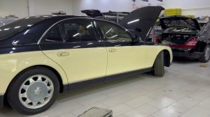 Оклейка плёнкой в БГТ Детейлинге на примере Maybach S57