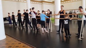 Репетиция балета Ансамбля Имени Александрова и Степана Уманца