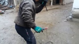 РЕШЕТКА ИЗ АРМАТУРЫ СВОИМИ РУКАМИ./ Кол эмгек  Арматурадан гулго каша жасайбыз