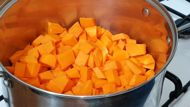 Тыквенная каша с рисом на молоке Очень вкусная и полезная каша с тыквой!