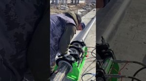 СВАРКА полиэтиленовых труб в стык