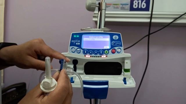 Setup and Operation of Infusion Pump (Fresenius Kabi Agilia VP) смотреть онлайн