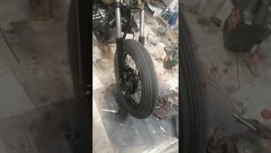 Переднее колесо и вилка мотоцикла урал 8.103 10