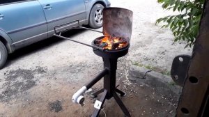 Переносной горн для кузнечных работ , гаража, небольшой кузни!!!
