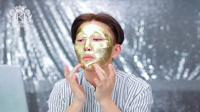 黃金面膜試用感! Gold Foil Mask Review | RickyKAZAF