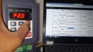 INVT VFD P2 parameter settings in detail with user manual Urdu and Hindi