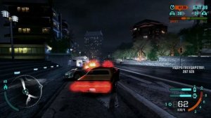 Need for speed Carbon.Эпичная погоня с копами