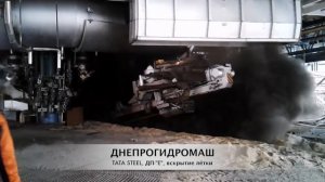 Вскрытие лётки доменной печи