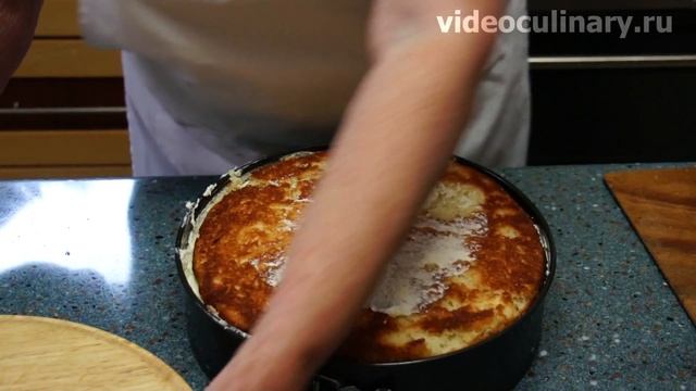 Торт Лёгкий с творожным кремом - Рецепт Бабушки Эммы смотреть онлайн