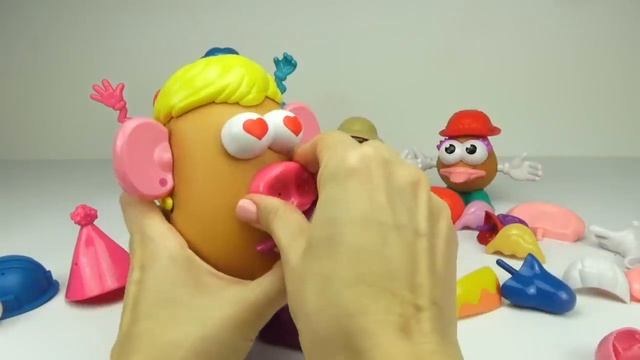 Забавная игрушка конструктор - Мистер Картошка смотреть онлайн