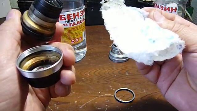 Объектив юпитер 3, Киев. Замена смазки. смотреть онлайн