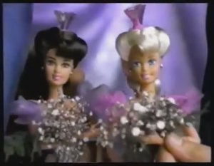 1996 Реклама куклы Барби и Терезы Баллерины Twirling Ballerina Barbie and Teresa