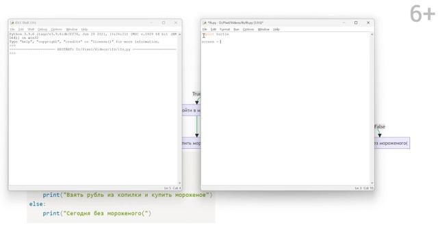 Условия в Python (пайтон) _ Программирование для детей _ Уроки для школьников смотреть онлайн