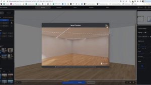 Световые линии в программе Homestyler Хоумстайлер
