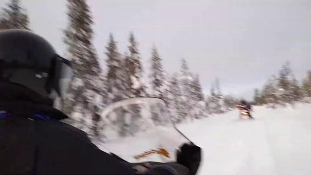 Снегоходы в Лапландии смотреть онлайн