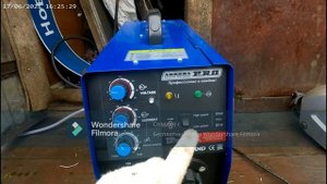 сварочный аппарат AURORA PRO OVERMAN первый запуск