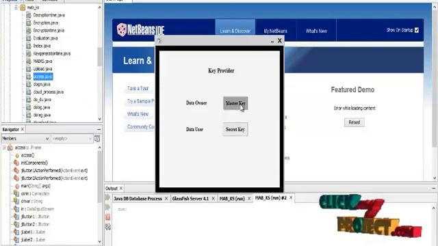 JAVA Cloud Computing Project - Multi-authority Attribute-Based Keyword - ClickMyProject