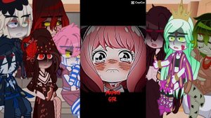 Uppermoons and Muzan react to F Y/n and NB Y/n