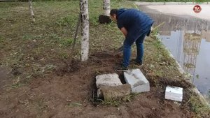 КАК СДЕЛАТЬ СЛЕПОЙ КОЛОДЕЦ. ЛИВНЕВАЯ КАНАЛИЗАЦИЯ / Благоустройство двора / СербаТВ