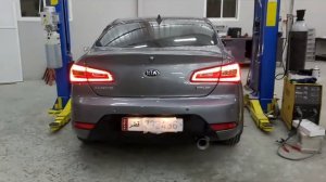 2016 Kia Cerato Koup with Magnaflow Axle back