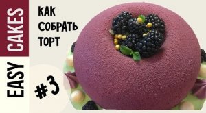 КАК СОБРАТЬ МУССОВЫЙ ТОРТ МК_  рекомендации #3 по сборке торта от Easy Cakes