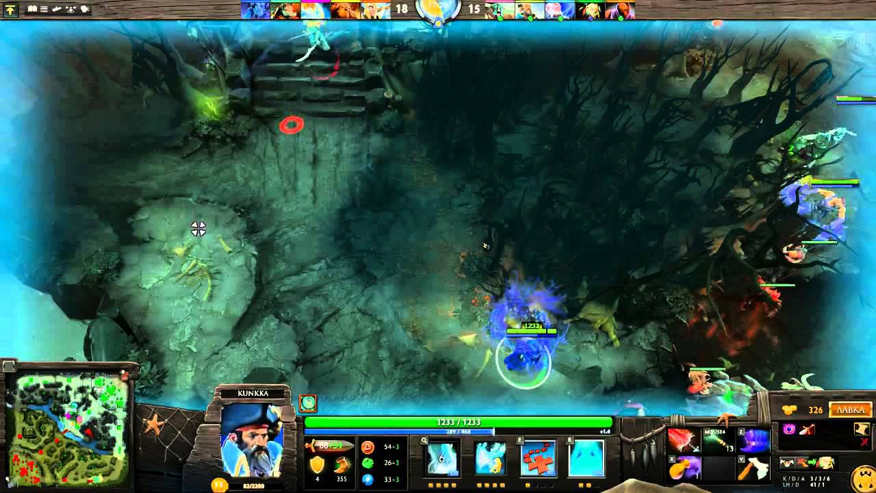 Dota 2 (Трансляция от 13.10.13) [All Random] Kunkka