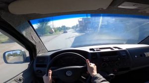 2010 Volkswagen Transporter T5 (2.0 TDI ) POV Test Drive