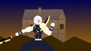 Tanjiro vs Gyutaro / Tanjiro, Zenitsu, Inosuke, and Uzui vs Daki and Gyutaro Part 2 - Stick Nodes