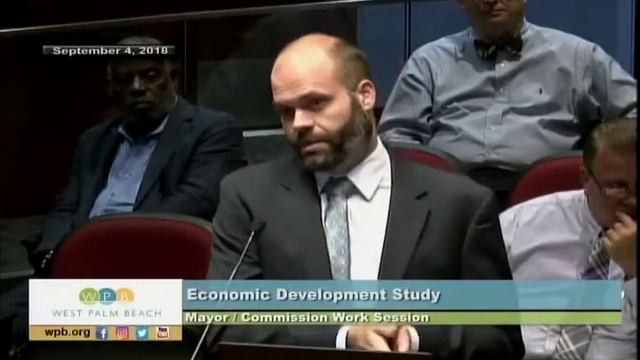 090418 Work Session:   Economic Development Study