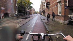 Rain in Amsterdam | Cycling through Amsterdam 5