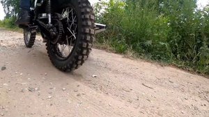 Мотоцикл SCRAMBLER-II. Недорогой (80-85 тр), компактный и очень удобный мотик.