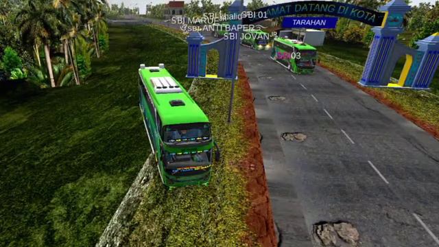 MABAR RUTIN MEMPERINGATI BULAN PUASA RAMADHAN 1443 H || SBI GROUP || BUS SIMULATOR INDONESIA ||