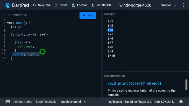 continue & labeled continue in Dart | Dart tutorial #24 смотреть онлайн