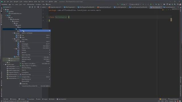 Приложение "Фильмы". Урок 3 смотреть онлайн
