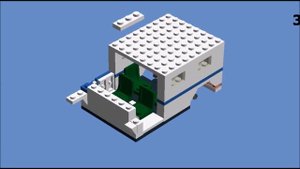 Как собрать полицейский автомобиль ГАЗ 2330 ТИГР из LEGO