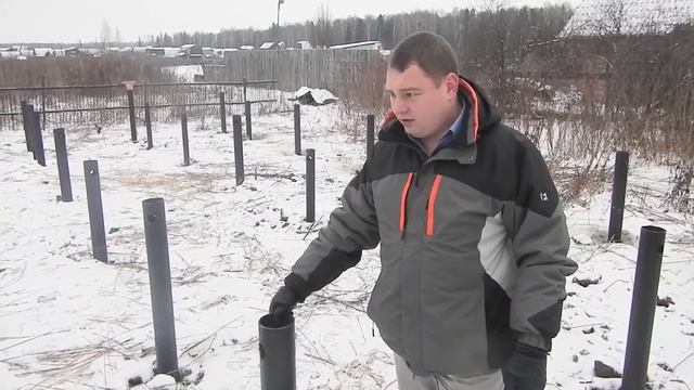 Подготовка к монтажу винтового фундамента смотреть онлайн