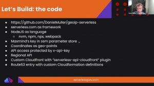 Building a Serverless GeoIP Service | SG Webinar (10/28/21)