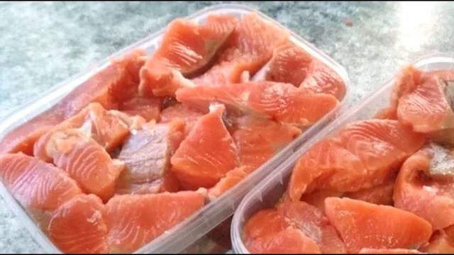 Рецепт: Засолка лососевых (кеты, горбуши) на RussianFood.com