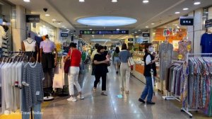 수려한 변신! 서울 강남고속터미널, 없는게 없는 지하상가 고투몰. 부산 여행 경부선, 강원도 여행 영동선 타기전에 지하상가에서 쇼핑합니다. 서울 트래블 워커