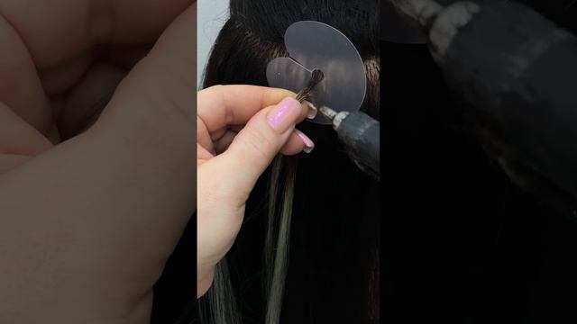 Кручу верчу 😍 наращивание волос капсулы