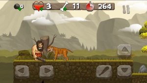 Caveman Chuck Adventure - Level 1 Complete Walkthrough